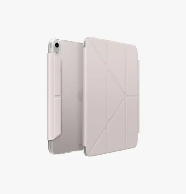 UNIQ CAMDEN CLICK WITH BUILT-IN PENCIL HOLDER CASE FOR 2024 IPAD AIR 11'' 6TH GEN | IVORY
